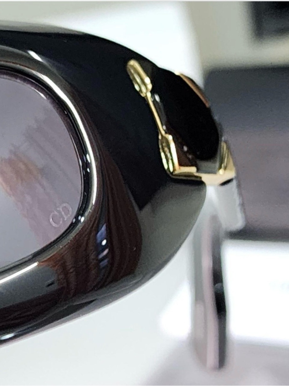 NEW Dior Eyewear Lady 95.22 R1I rectangular sunglasses full inclusion - Picture 8 of 16